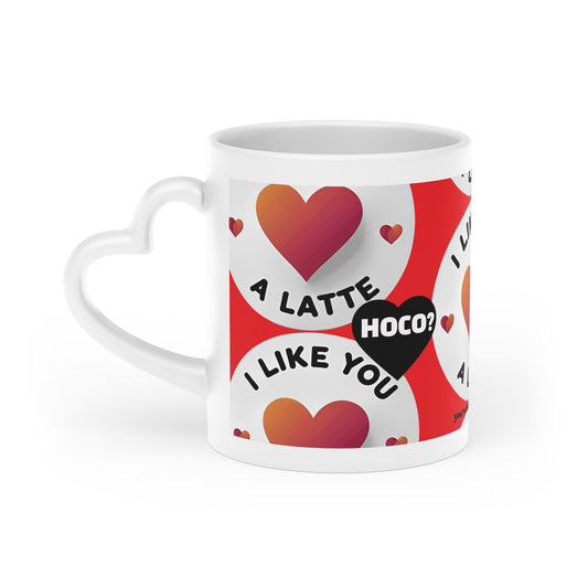 PROPosalled Heart-Shaped Mug Homecoming Proposal Prop