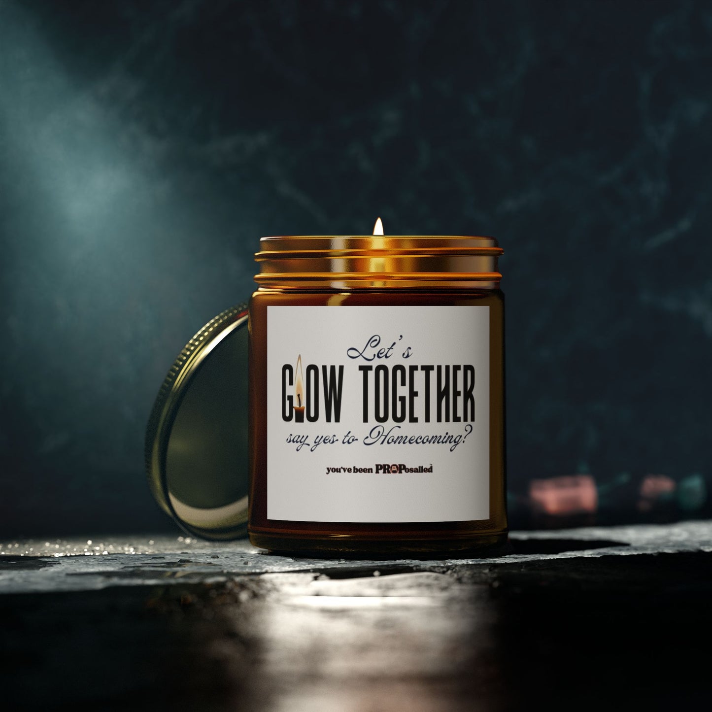 PROPosalled Candle Homecoming Proposal Prop