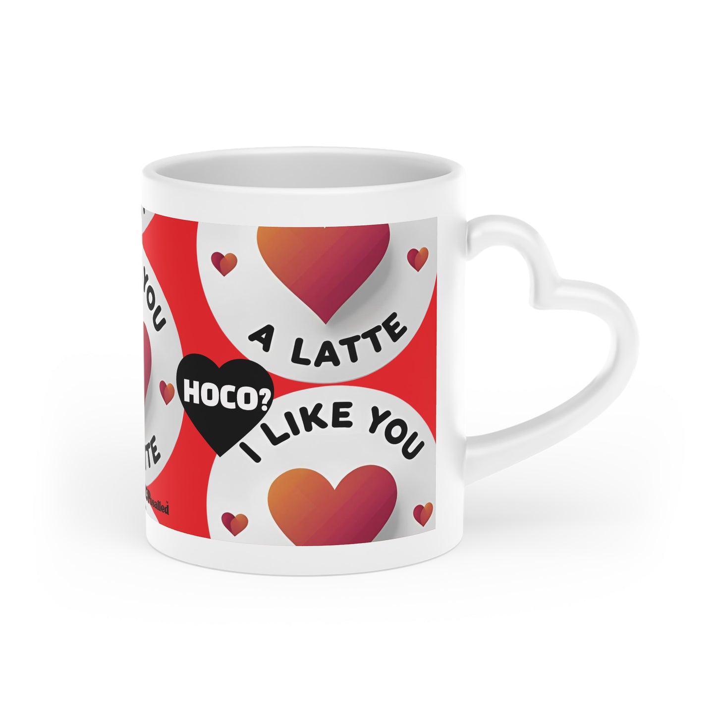 PROPosalled Heart-Shaped Mug Homecoming Proposal Prop
