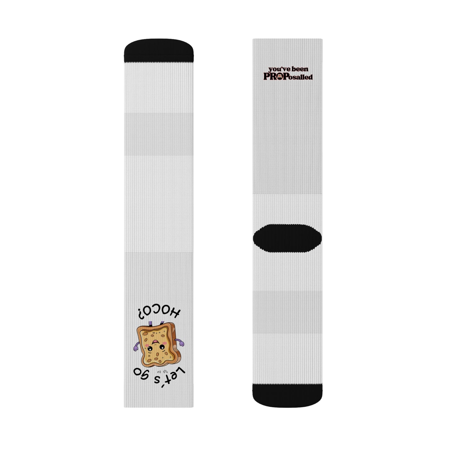 PROPosalled Socks Homecoming Proposal Prop