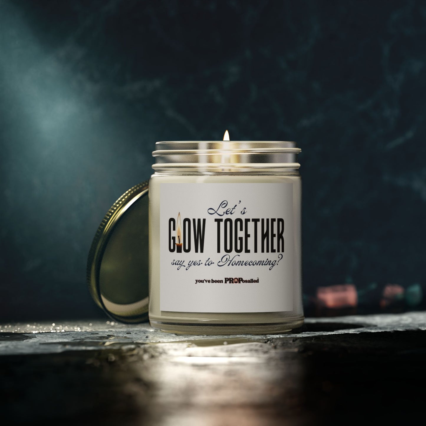 PROPosalled Candle Homecoming Proposal Prop