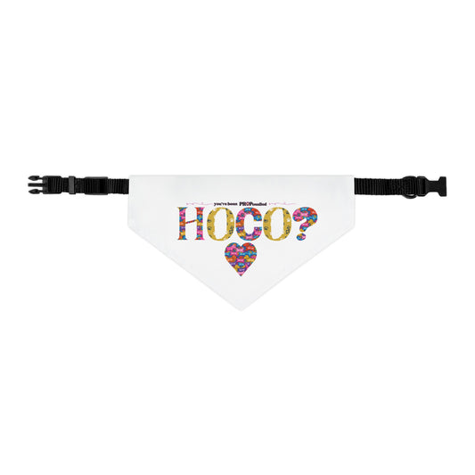 PROPosalled Pet Bandana Collar HOCO Proposal Prop