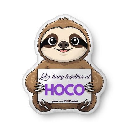 PROPosalled Sloth Pillow Animal Homecoming Proposal Prop