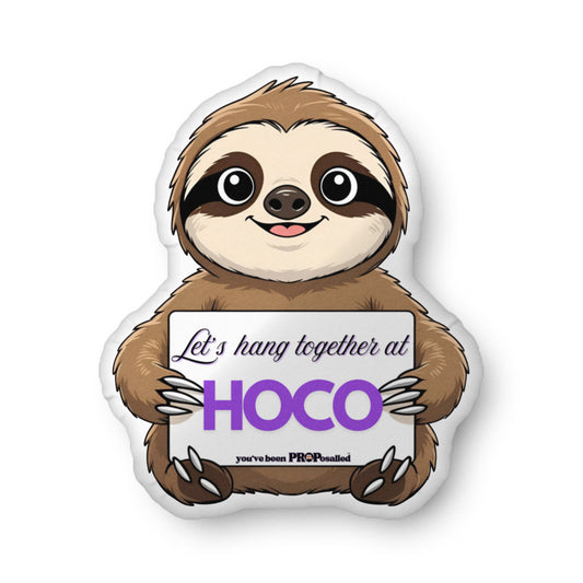 PROPosalled Sloth Pillow Animal Homecoming Proposal Prop